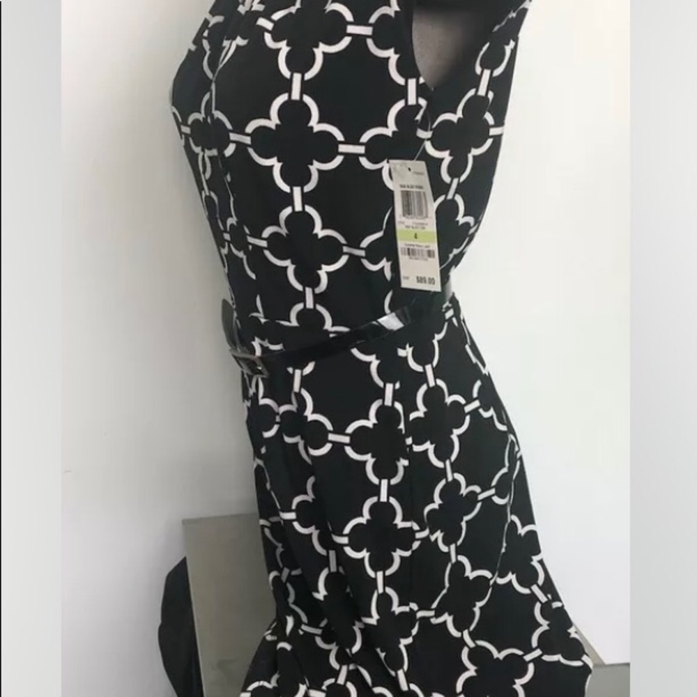 Charter Club Belted Dress Size 4 New - Picture 5 of 9